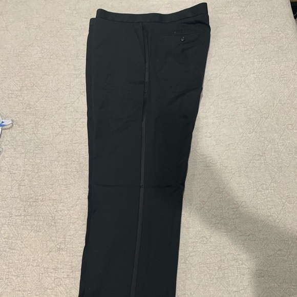 Stafford Pants Mens Black Dress Pants 44x32 Poshmark